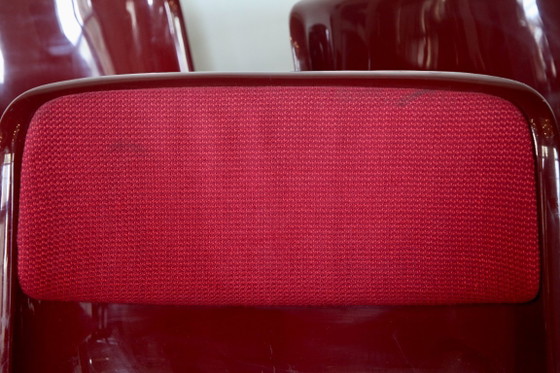 Image 1 of Ensemble de 5 chaises pivotantes Tecno Modus par Osvaldo Borsani, 1983