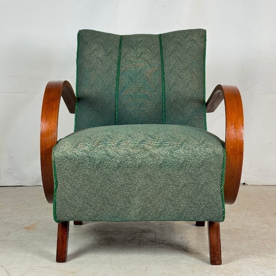 Image 1 of Pair of Jindřich Halabala H-410 Armchairs, 1930s – Original Condition