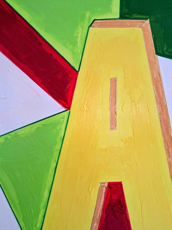 Image 1 of Enzo SAN MARCO - Liefde met een hoofdletter A - Schilderij van de kunstenaar