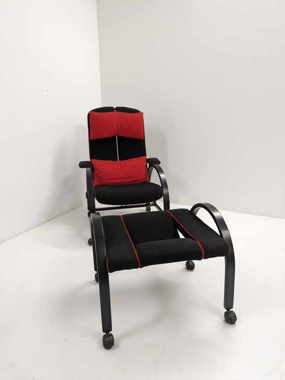 Image 1 of Ekornes Fabrikker - Armchair - Metal