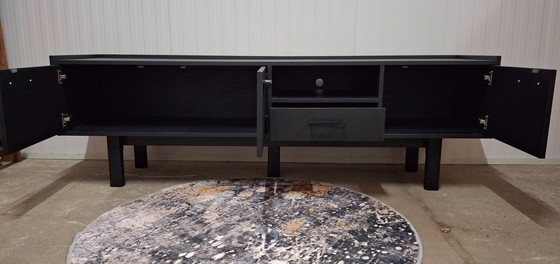 Image 1 of Modern oak TV cabinet, 190 cm, new