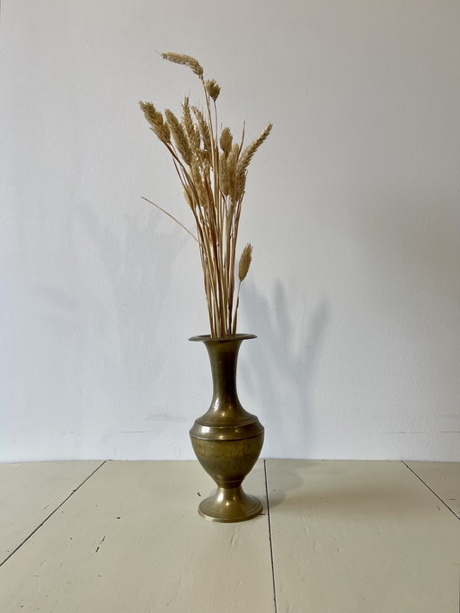 Brass vase