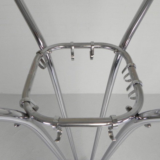 Image 1 of Rare chrome coat rack with colored balls, 1950s