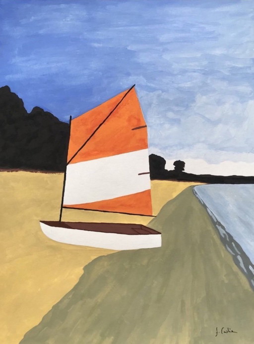 Gouache sur papier hahnemuhle.  Format 40x30cm