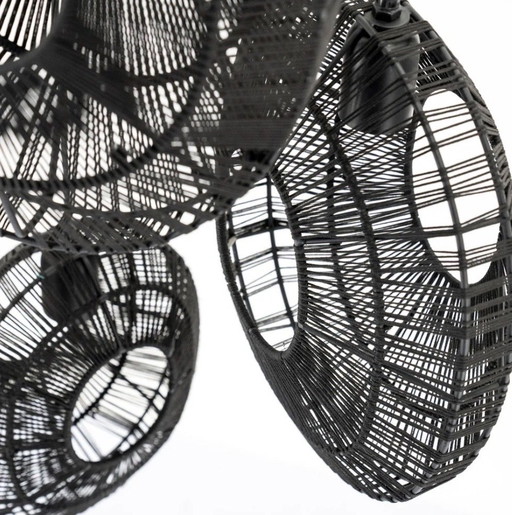 FurniLux Ovo Cluster Lampe à Suspension Noir