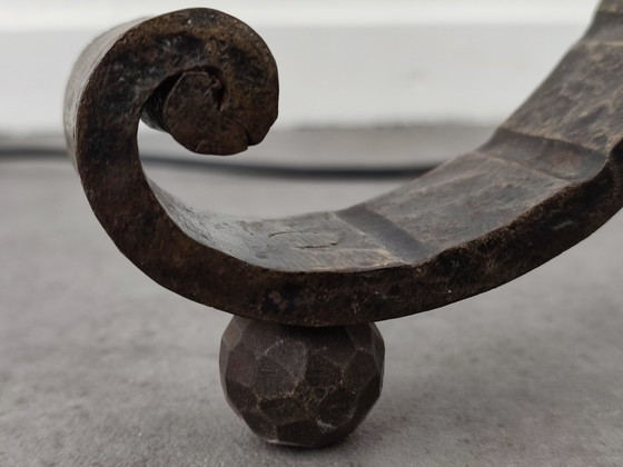 Image 1 of 1950s brutalist floor lamp