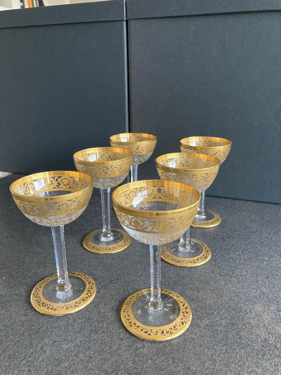 Image 1 of St.-Louis Thistle Gold Verres à liqueur