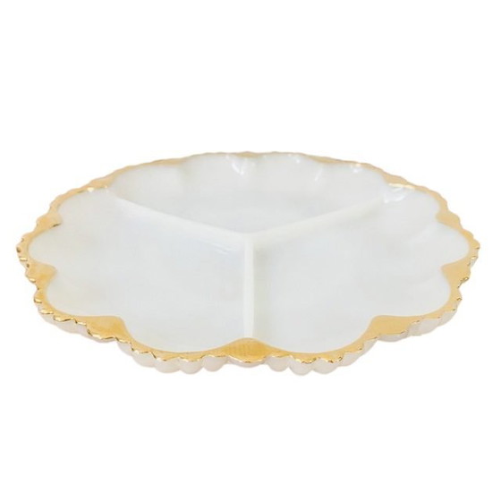 Image 1 of Servizio da caffè in vetro lattimo opalino della metà del secolo scorso 1960