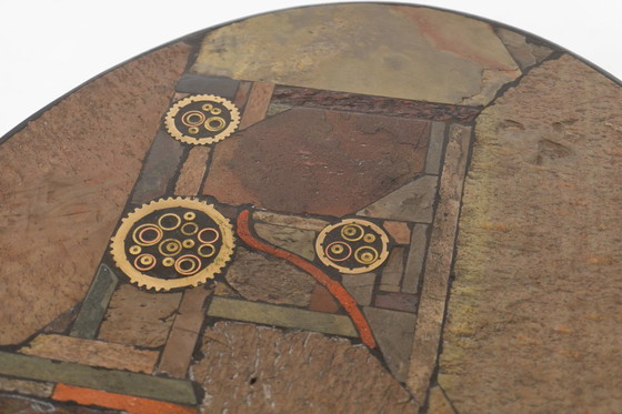 Image 1 of Brutalist coffee table by C. Kneip (Germany, 1990s).