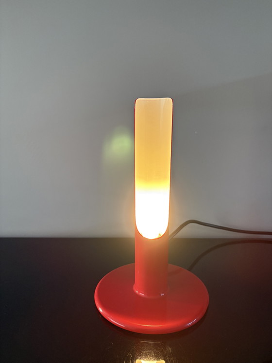 Image 1 of M design Germany Red Prix Tischleuchte von Ingo Maurer für M Design