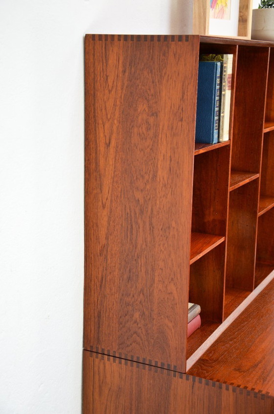 Image 1 of Midcentury Designer Cabinet Hvidt & Mølgaard Highboard Teak Sideboard Vintage 60s
