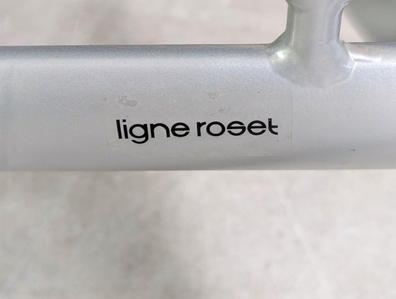 Image 1 of Sofá Smala de Ligne Roset original, de piel negra, diseño francés.