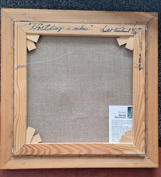 Image 1 of AUTUMN DAY painting by Bertil Forslund