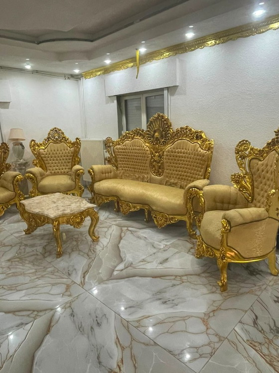 Image 1 of Soggiorno e sala da pranzo in stile barocco