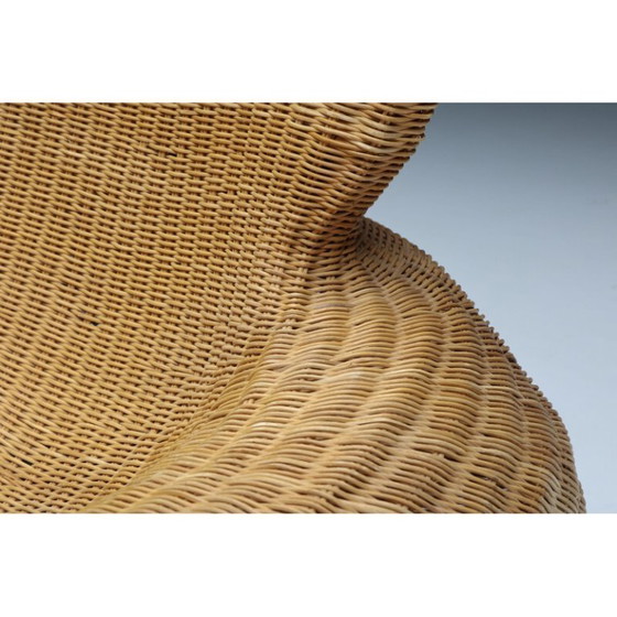 Fauteuil En Rotin Storvik Par Carl Öjerstam – Bamboo (photo 5 of 5)
