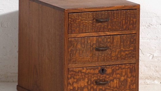Small antique Japanese chest of drawers - Showa Period (c. ) #70 (photo 3 of 40)