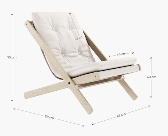 Image 1 of Chaise pliante Boogie OUT Karup