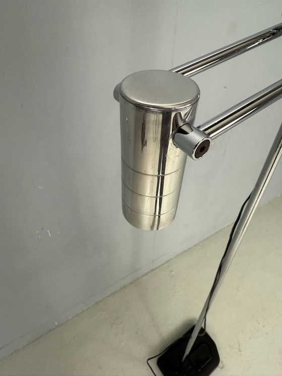 Image 1 of Lampadaire Haloprofil 8008 de Viktor Frauenknecht pour Swiss Lamps, années 1970