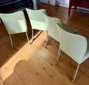 Bert Plantagie  2 mooie Eetkamer stoelen 