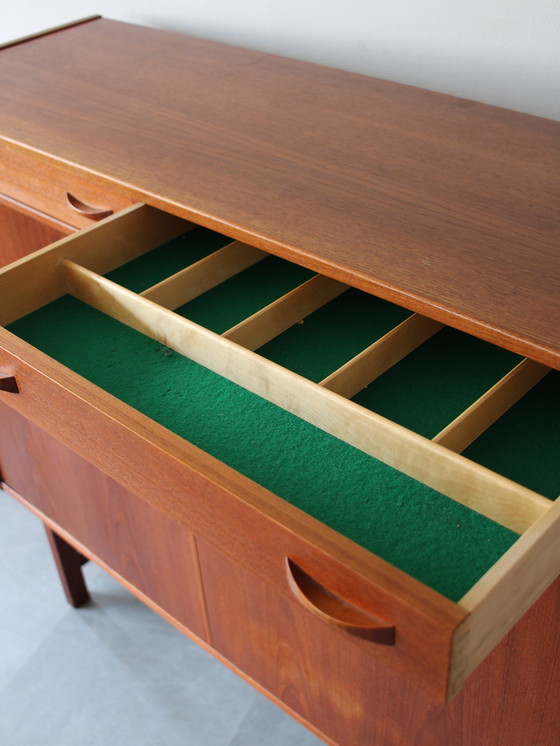 Image 1 of Vintage Swedish teak wall cabinet by Ulferts Tibro