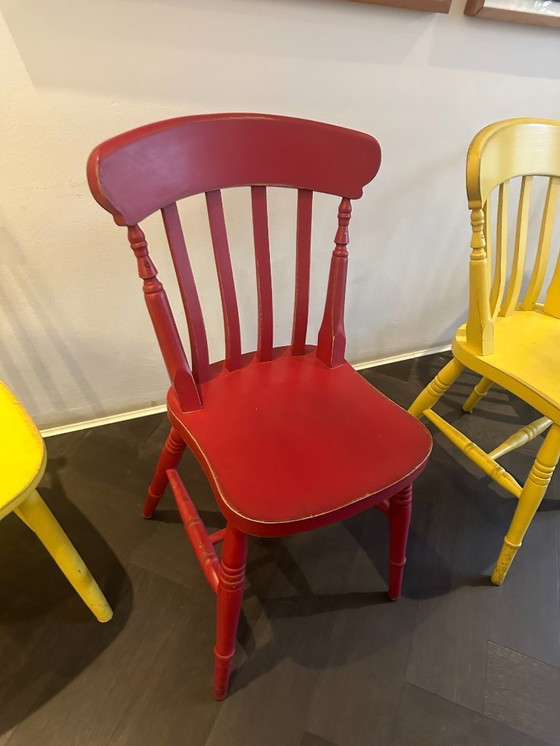 Image 1 of 6 Holzstühle