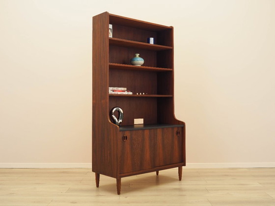 Image 1 of Bücherregal aus Palisanderholz, dänisches Design, 1970er Jahre, hergestellt in Dänemark