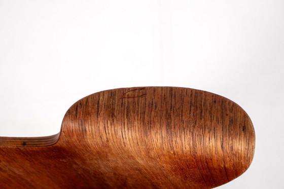 Image 1 of Model 107 Eiken & Teakhouten Fauteuil van Hans Olsen