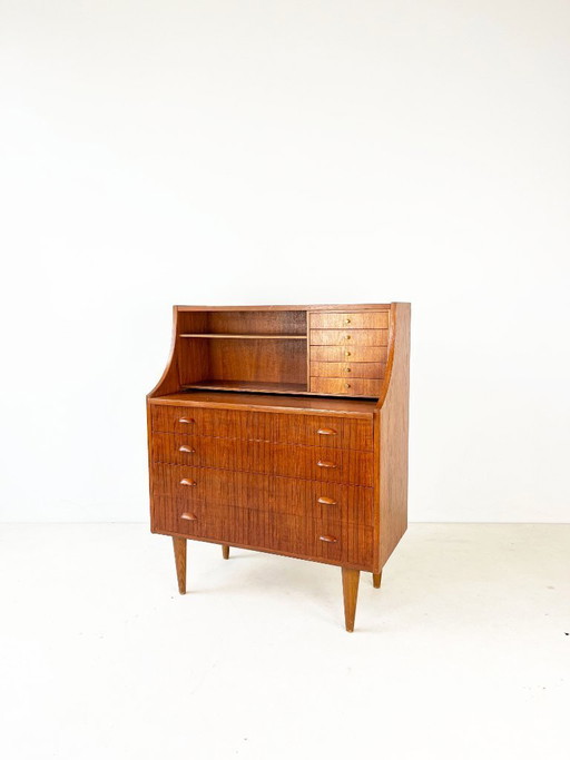 Escritorio secreter escandinavo vintage