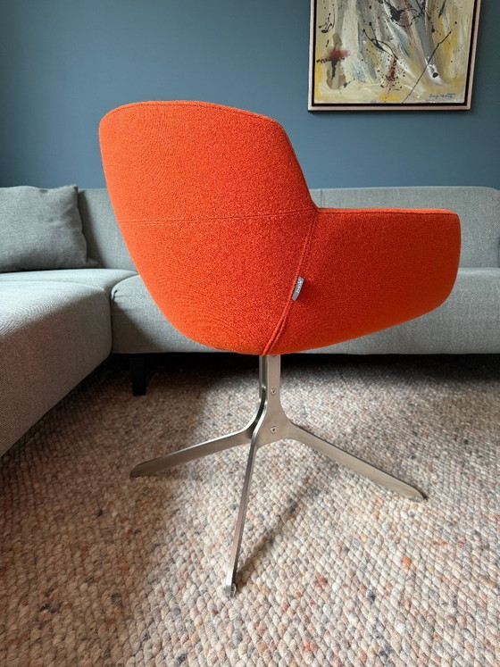 Image 1 of 1 sedia Artifort Mood di Rene Holten con base a stella in acciaio