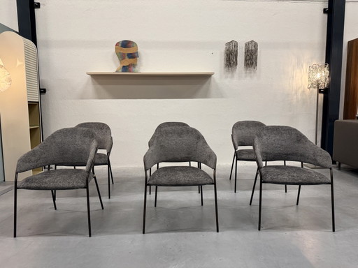 6 Hofstede Raanhuis Lavello Dining Chairs