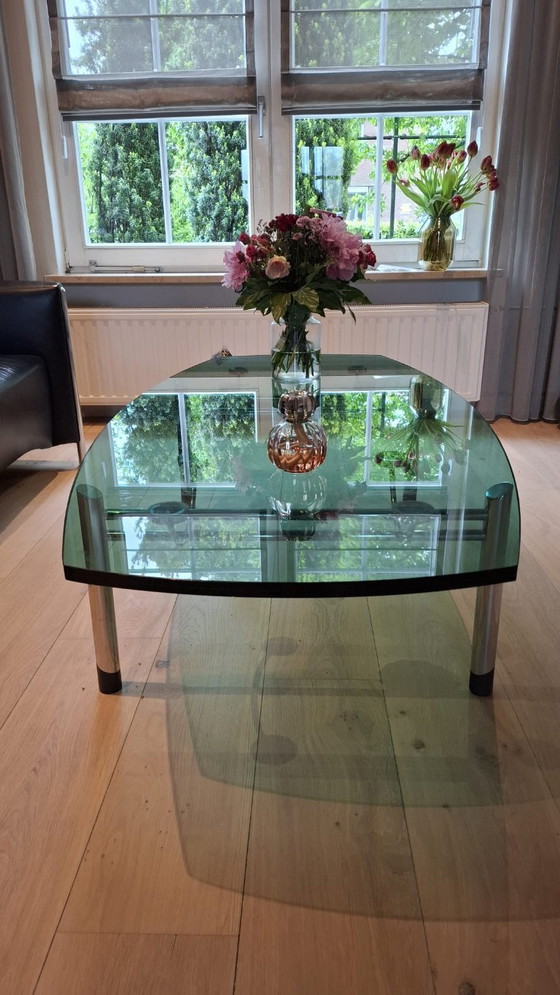 Image 1 of Table basse en verre