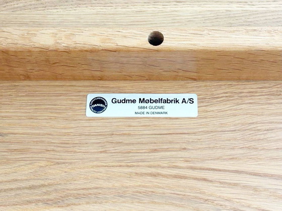 Image 1 of Set of table and 6 chairs by Erik Buch for Gudme Møbelfabrik A/S, 1960s