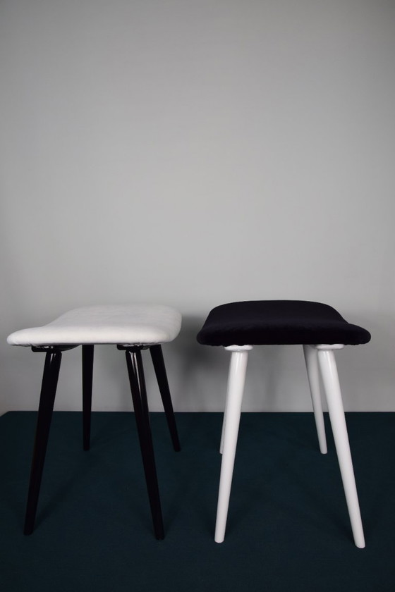 Image 1 of 2x sgabelli di metà secolo