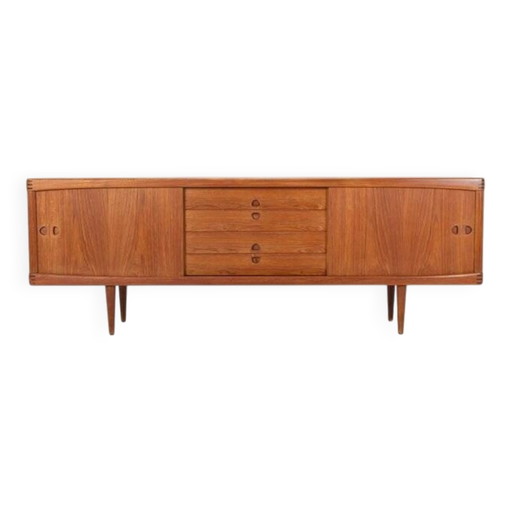 Danish teak sideboard by Henry W. Klein for Bramin, Denmark, 1960s