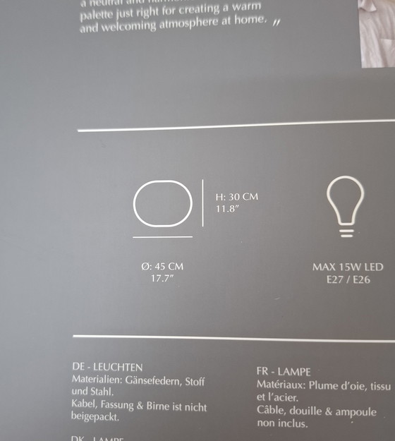 Image 1 of 2 x Umage Eos medium light blue brand New Items 