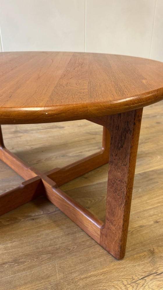 Image 1 of Tavolino rotondo in teak, Burchardt Nielsen