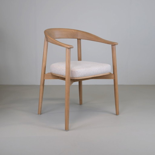 Esszimmerstuhl Soret – Helle Eiche & Creme