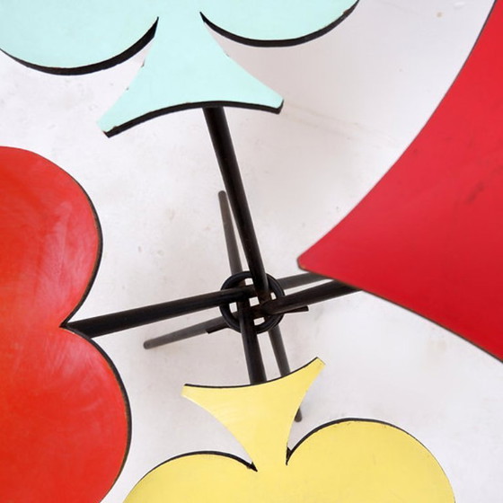 Image 1 of Trefoil, Spade, Hart, Ruiten plantenbak - Italië, jaren 1960