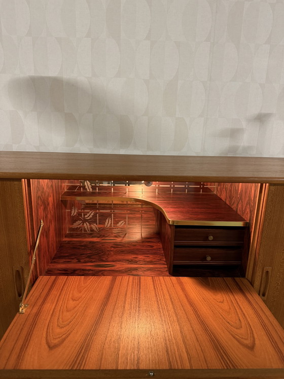 Buffet danois, meuble mural, meuble bar – Vintage, Wood (photo 15 of 15)