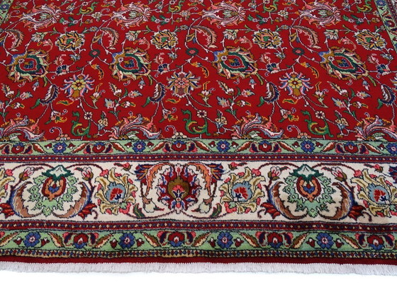 Image 1 of XL-Tabriz - 395 x 302 cm - Laine sur coton - Noué à la main