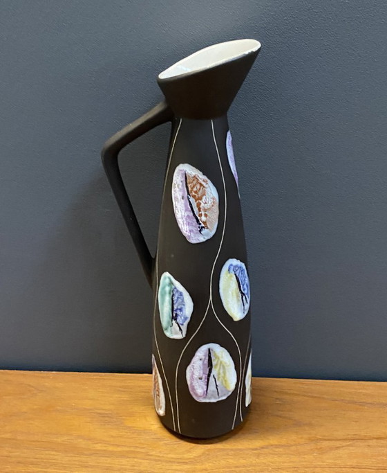 Image 1 of Bay-Vase Modell 245-40 Dekor Kongo Design von Bodo Mans 1958