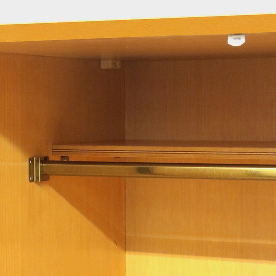 Image 1 of Armadio vintage a 5 ante in acero fiammato, anni '60.