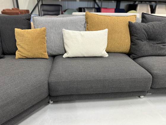 Image 1 of Divano angolare Rolf Benz Onda in tessuto 440x170