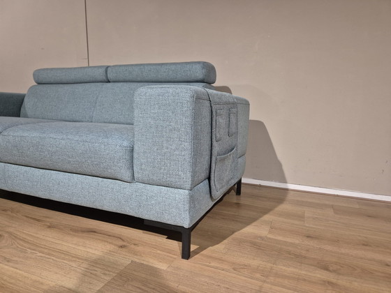 Image 1 of Montel Tosca 2.5-seater sofa - Blue - Fabric - Design