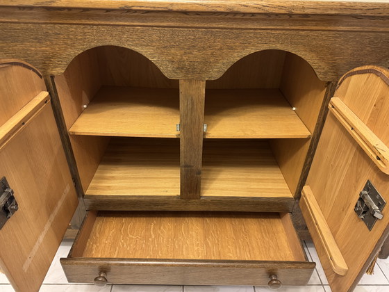 Image 1 of Buffet Cabinet Oak Country Style