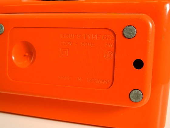 Image 1 of Orologio da tavolo e sveglia originali degli anni '70 COMFORTIME 3 di Krups