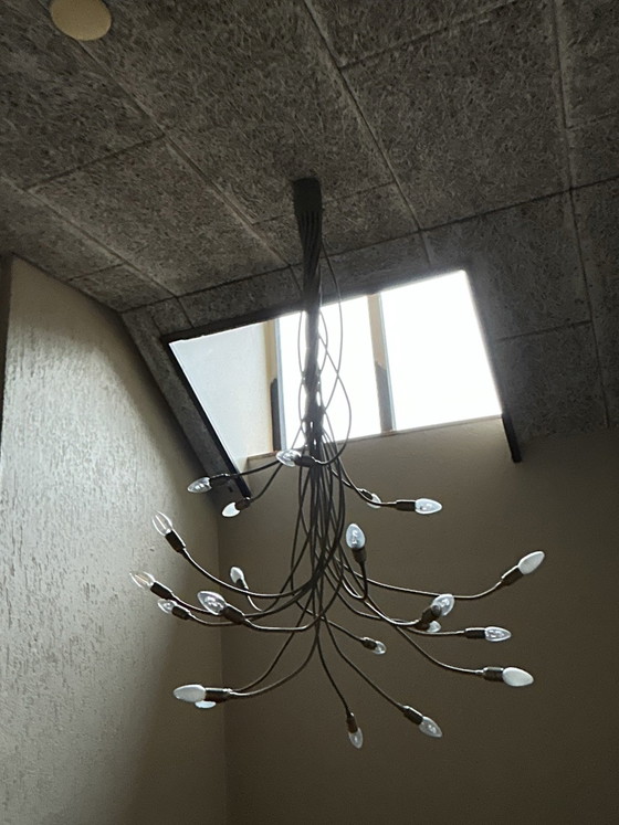 Lámpara colgante moderna para hueco o techo alto – Catellani & Smith, Lámparas colgantes, Metal (photo 4 of 5)