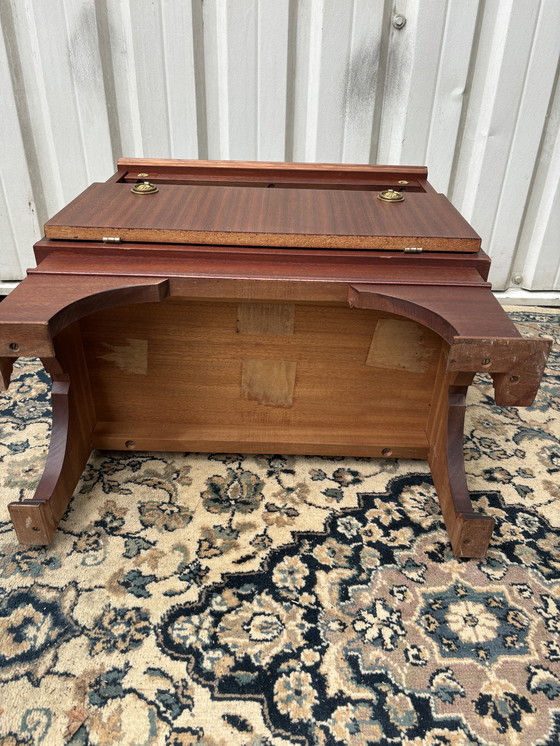 Image 1 of Mid-century teak houten kastje 