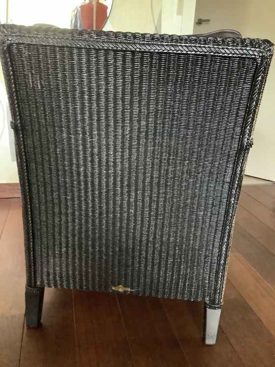 Image 1 of Vincent Sheppard Lounge Chair, 1 Person, Black and Brown