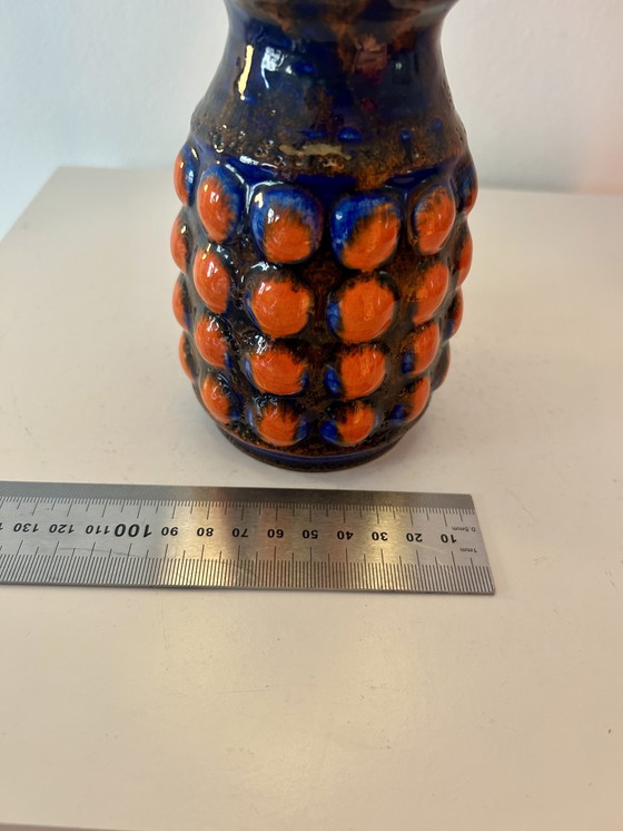 Image 1 of Upcycled table lamp from West Germany, Pop-Art vase by Bay Keramik